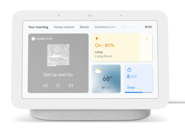 Google home hub sales security system